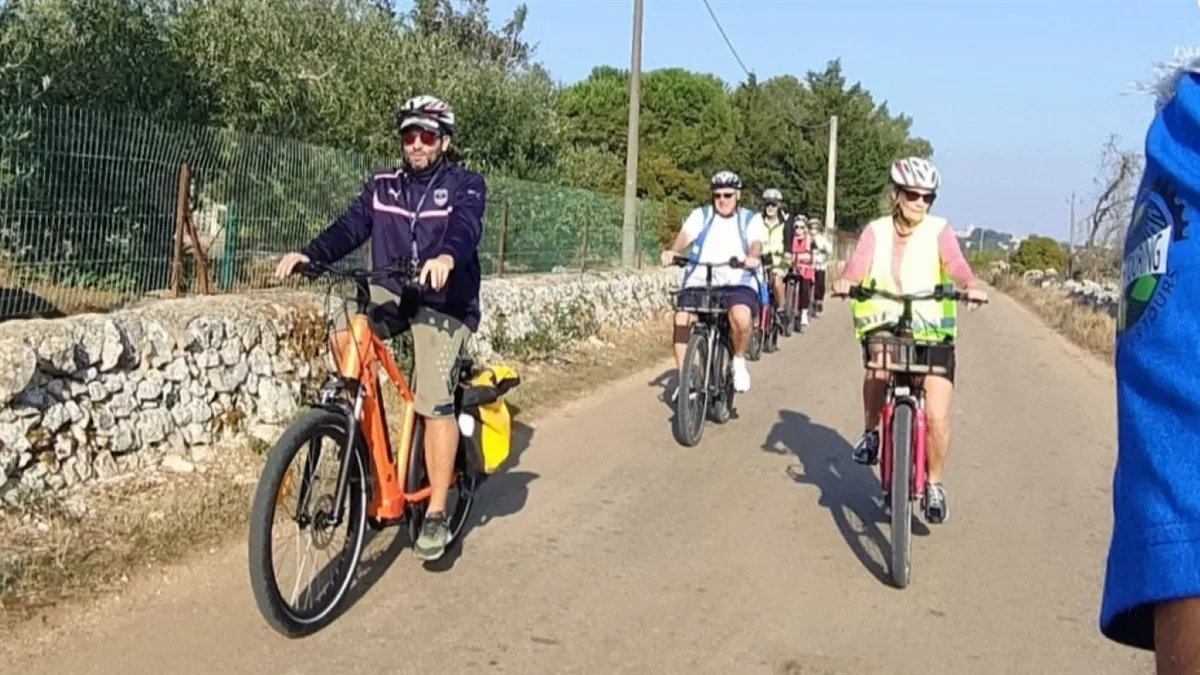 Cycling through Puglia by e-bike