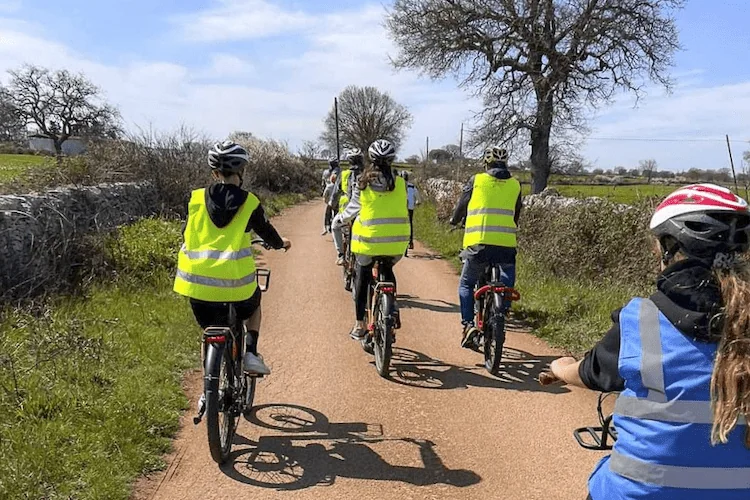 Experience Puglia like never before with our eco-friendly e-bikes. Choose your own path and immerse yourself in nature, discovering Puglia's hidden gems.