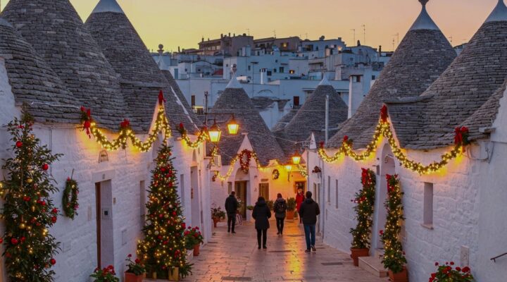 Cycling Among Living Nativity Scenes and Christmas Markets